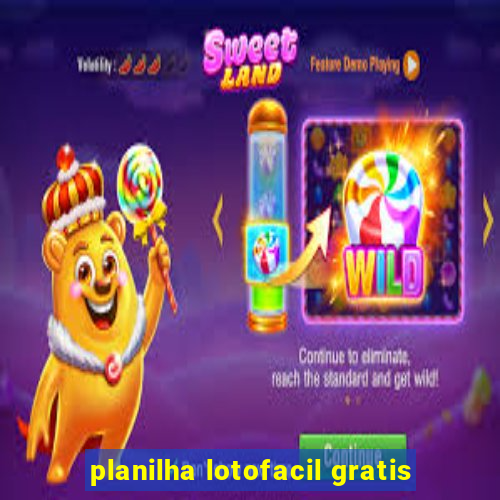 planilha lotofacil gratis